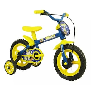 Bicicleta Infantil de 3 a 5 Anos Aro 12 Masculina Track