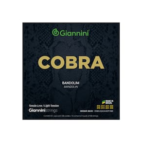 Encordoamento Giannini Bandolim Bronze 80/20 Cm82l C/ Laco