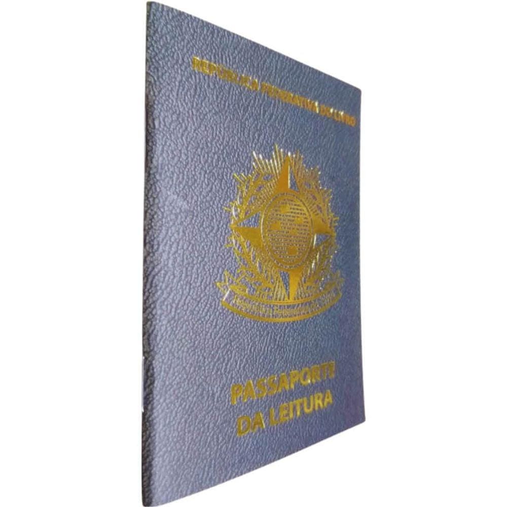 Passaporte da Leitura da República Federativa do Livro - Preto