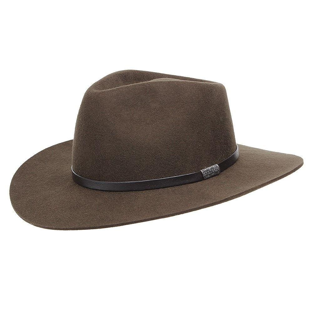 Chapéu Social de Feltro Marrom 3x Stetson 29858