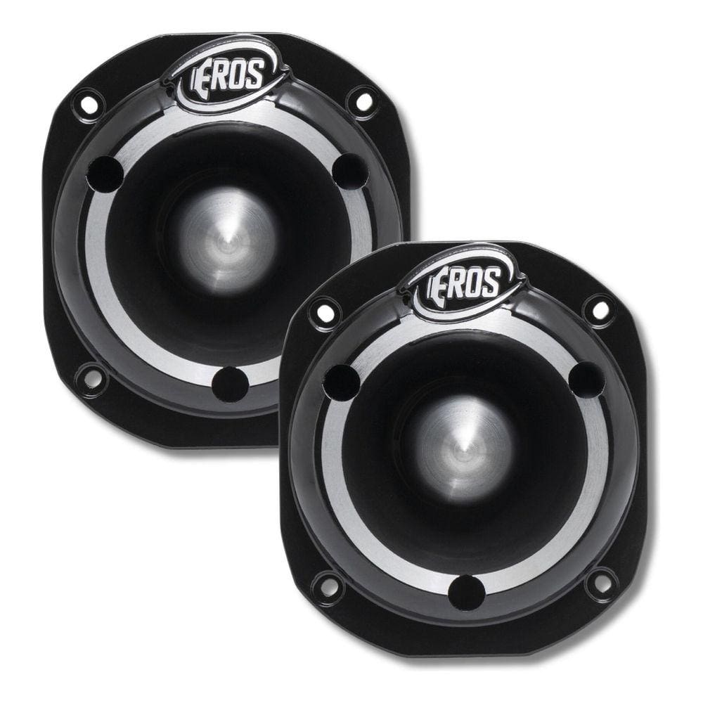 Kit 2 Super Tweeter Eros ETA 44 Trio Preto 300 Watts RMS 8 Ohms