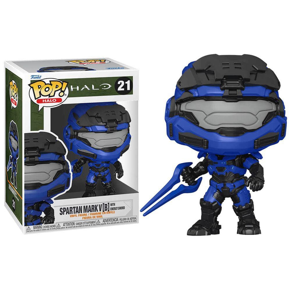 Funko Pop! Halo Spartan Mark [B] With Energy Sword #21