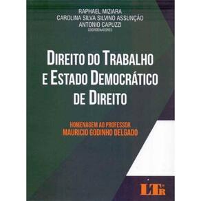 Direito Do Trab. e Est. Demo. De Direito - 01Ed/18