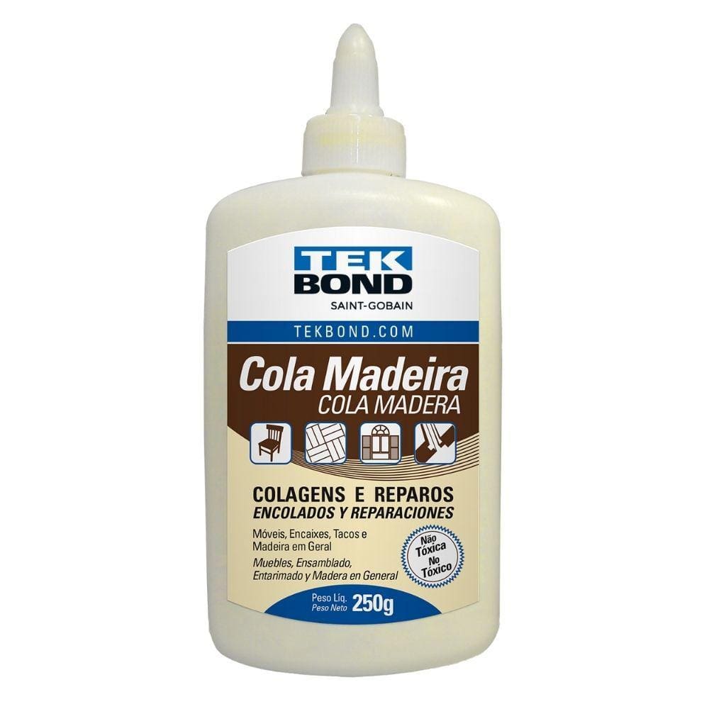Cola Madeira, Móveis, Tacos 250g Tekbond