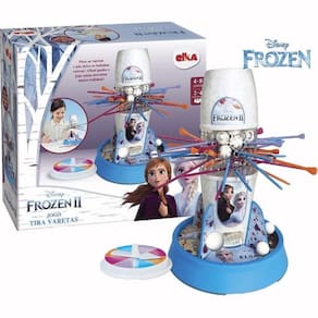 Jogo Infantil Tira Varetas Frozen II Disney 1133 Elka