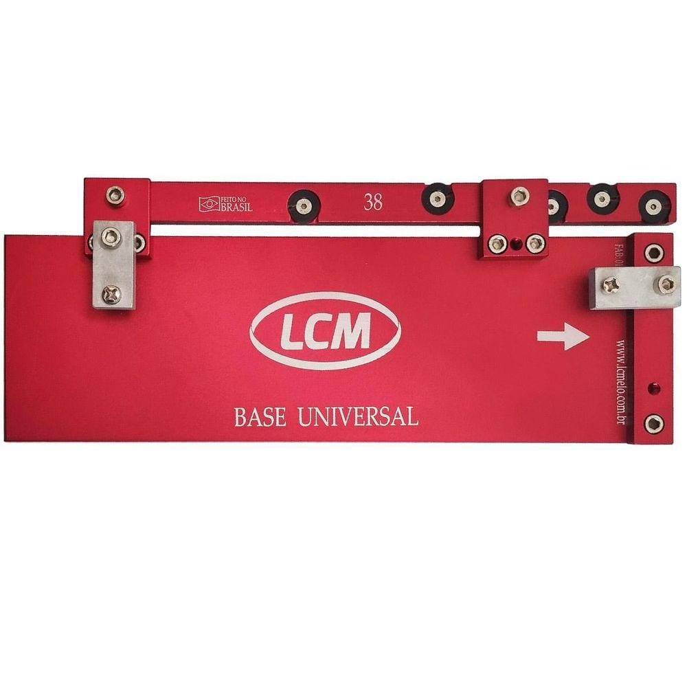 Base Para Trilho Guia De Serra Circular Manual Universal Lcm