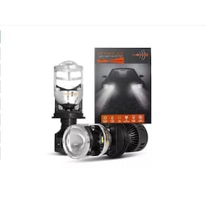 Lampada De Led Mini Projetor Canhão 16.000 Lms 6000K Xenom