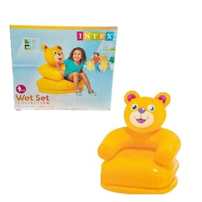Poltrona Sofá Inflável Infantil Tigre Intex - 65x64x79cm