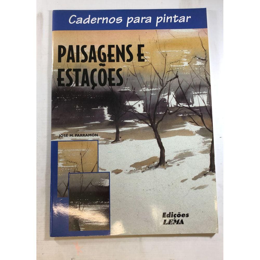 Paisagens e estações Coleção Cadernos para Pintar