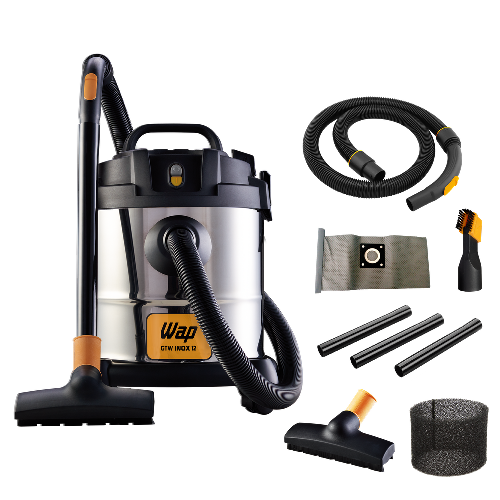 Aspirador Wap Gtw Inox 12L 220V 1400W