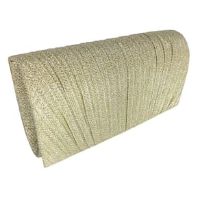 Bolsa feminina transversal clutch brilho festa luxo bolsinha