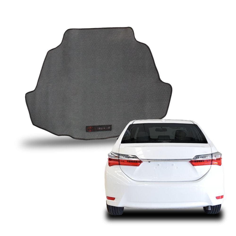Tapete Porta Malas Corolla 2015 2016 2017 2018 2019 Borracha Bordado Automotivo