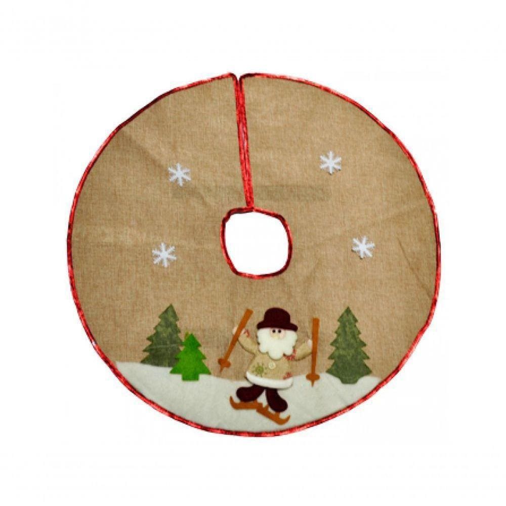 Saia Para árvore De Natal Papai Noel 60cm