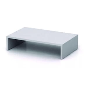 Suporte Para Monitor Branco Em Mdf
