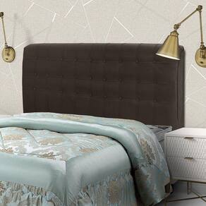 Cabeceira Queen 160cm New Plus Dama Chocolate