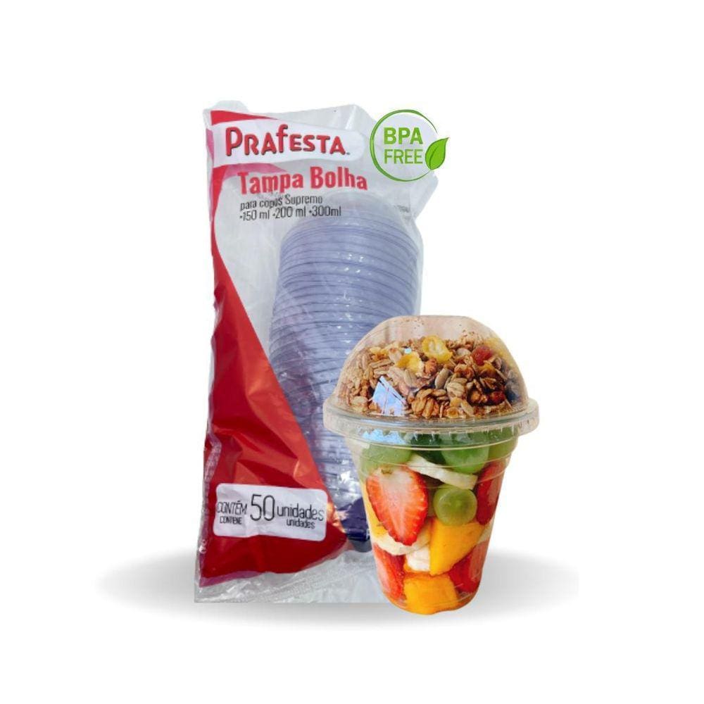 Tampa Supremo Prafesta 150ml/200ml/300ml - 50 Unidades
