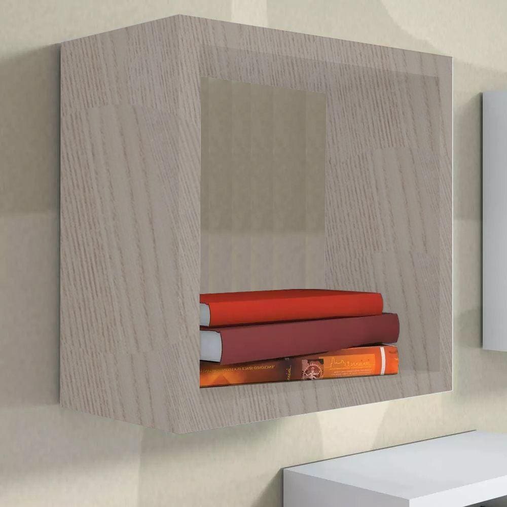 Nicho Decorativo 50X50X15 cm Madeirado Em Mdf