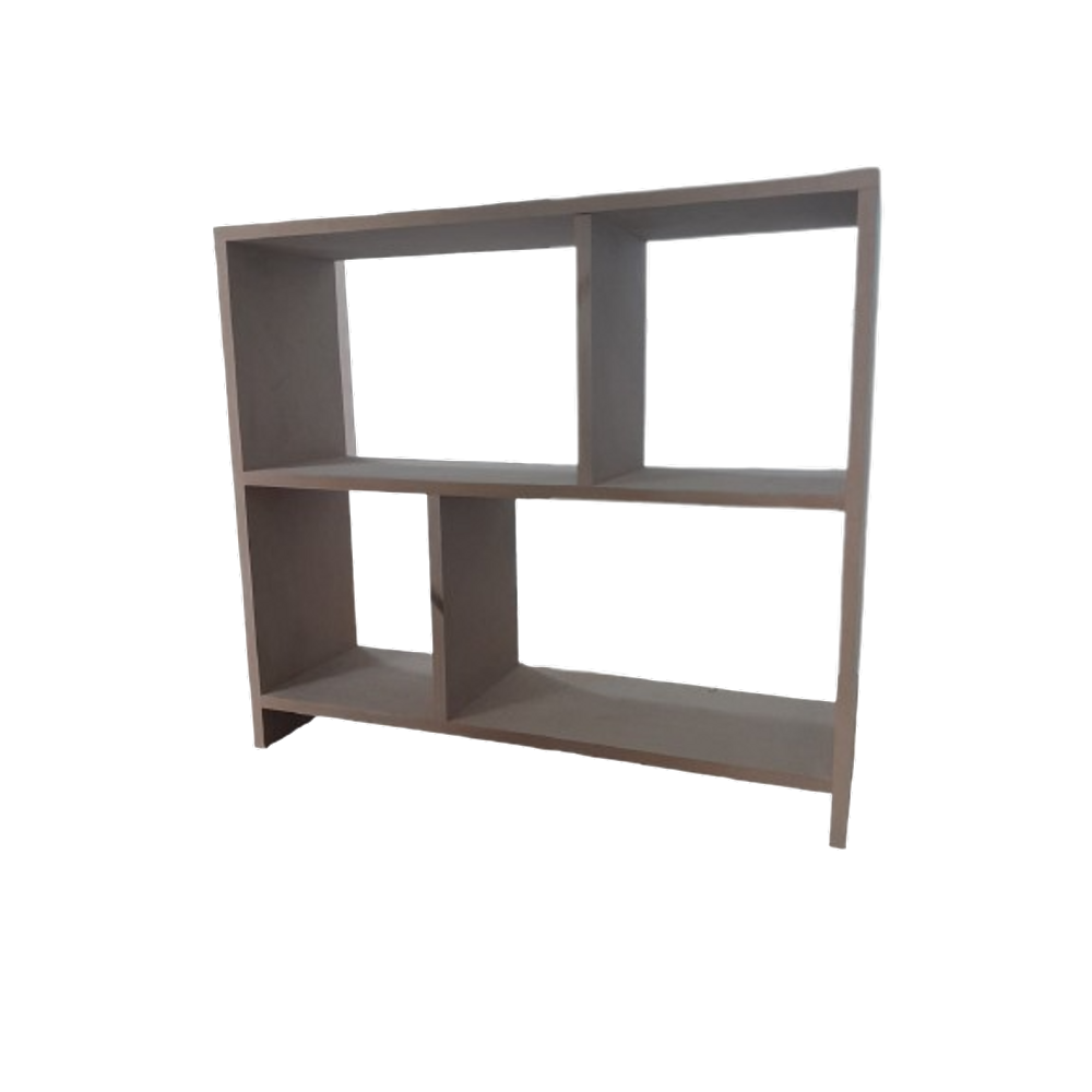 Rack Nicho Aparador Sala Quarto Escritório Mdf Natural