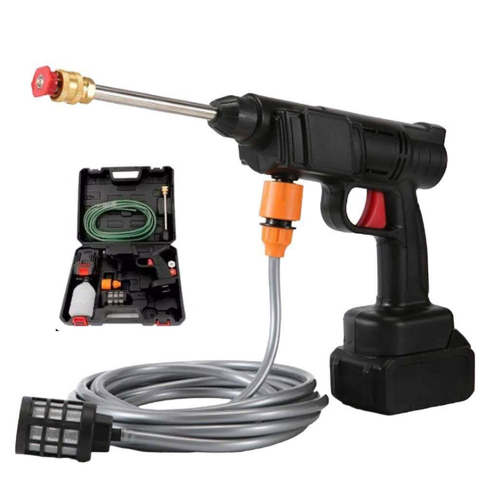 Lavadora Jato Alta Pressão Recarregável Portátil 100V/240V