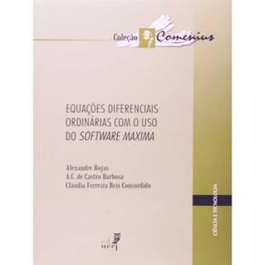 Equaçoes Diferenciais Ordinarias Com O Uso Do Software Maxima