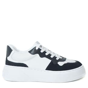 Tênis Branco E Preto Furinhos S 21445 0001 0028 Schutz