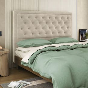 Cabeceira Baronesa Plus 195 Off White