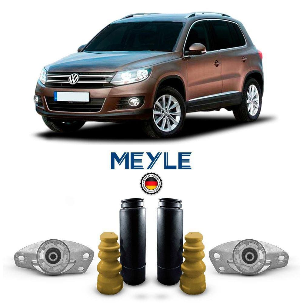 Kit Batente Guarda Pó Traseiro Volks Tiguan