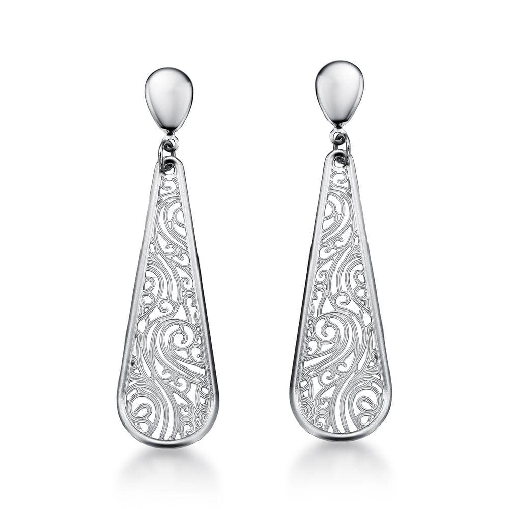 Brinco Pendurado Clássico Aço Inox Antialérgico c/ Garantia