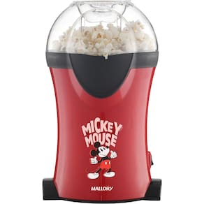 Pipoqueira Elétrica Mallory Mickey Disney 110V Potência 1200W Sem Óleo Classe A Vermelho