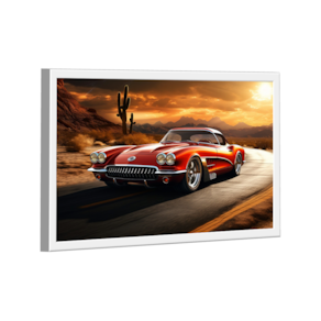 Quadro Clássico Vermelho -- BR ARTES