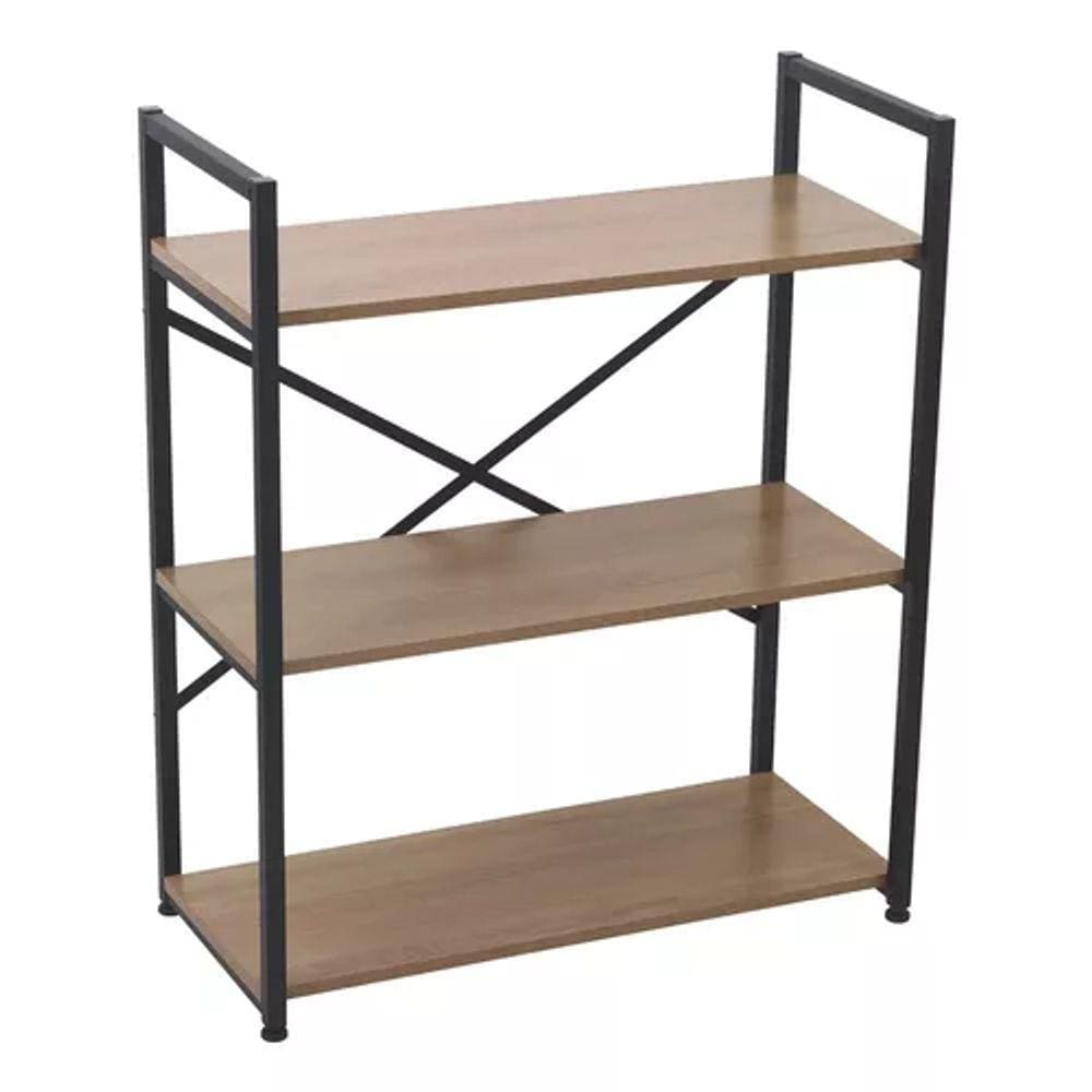 Estante Organizadora Multiuso Baixa 3 Prateleiras 87x72x33cm