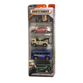 Kit 5 Miniatura Matchbox Ice City Service Escala 1/64