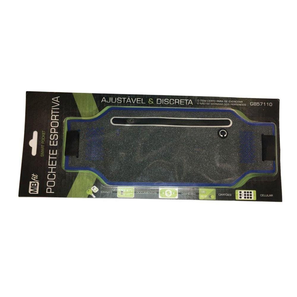 Porta Dólar Pochete Viagem Azul Escuro