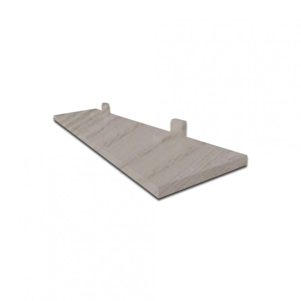 Prateleira Simples Madeirado 60X15 cm Com Suporte Em Mdf