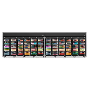Expositor 12 Portas All Black GEAS12PLB Gelopar