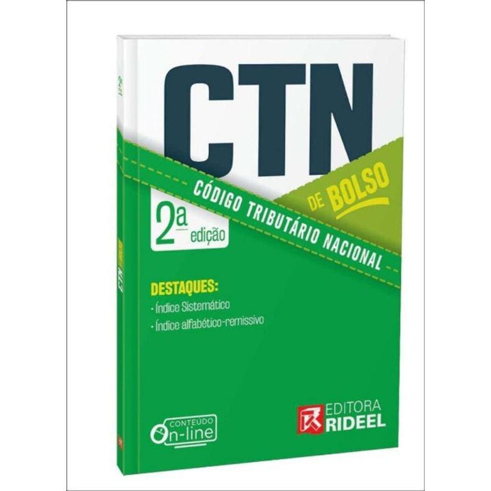 Codigo Tributario Nacional De Bolso - 02Ed/20