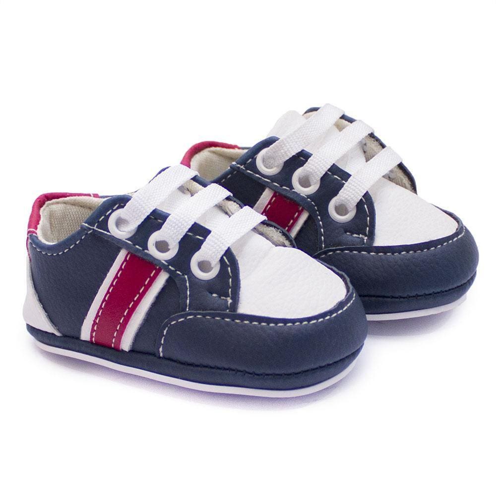 Tênis Mascuino Infantil Casual Bebê Cano Curto Confortável