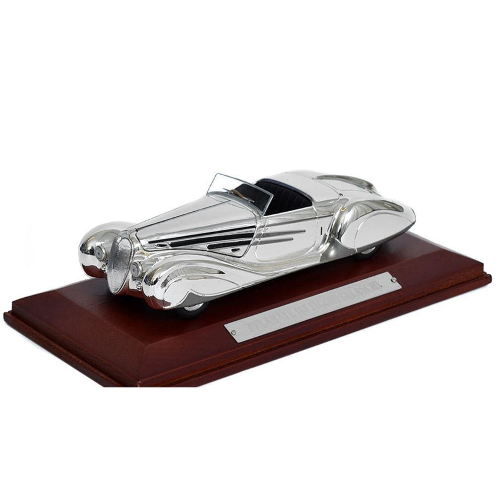 Miniatura Delahaye 185 Figono Falaschi 1/43 Cromado Ixo Mode