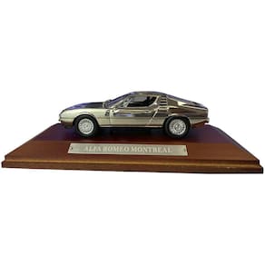 Miniatura Alfa Romeo Montreal Cromado 1/43 Ixo Models