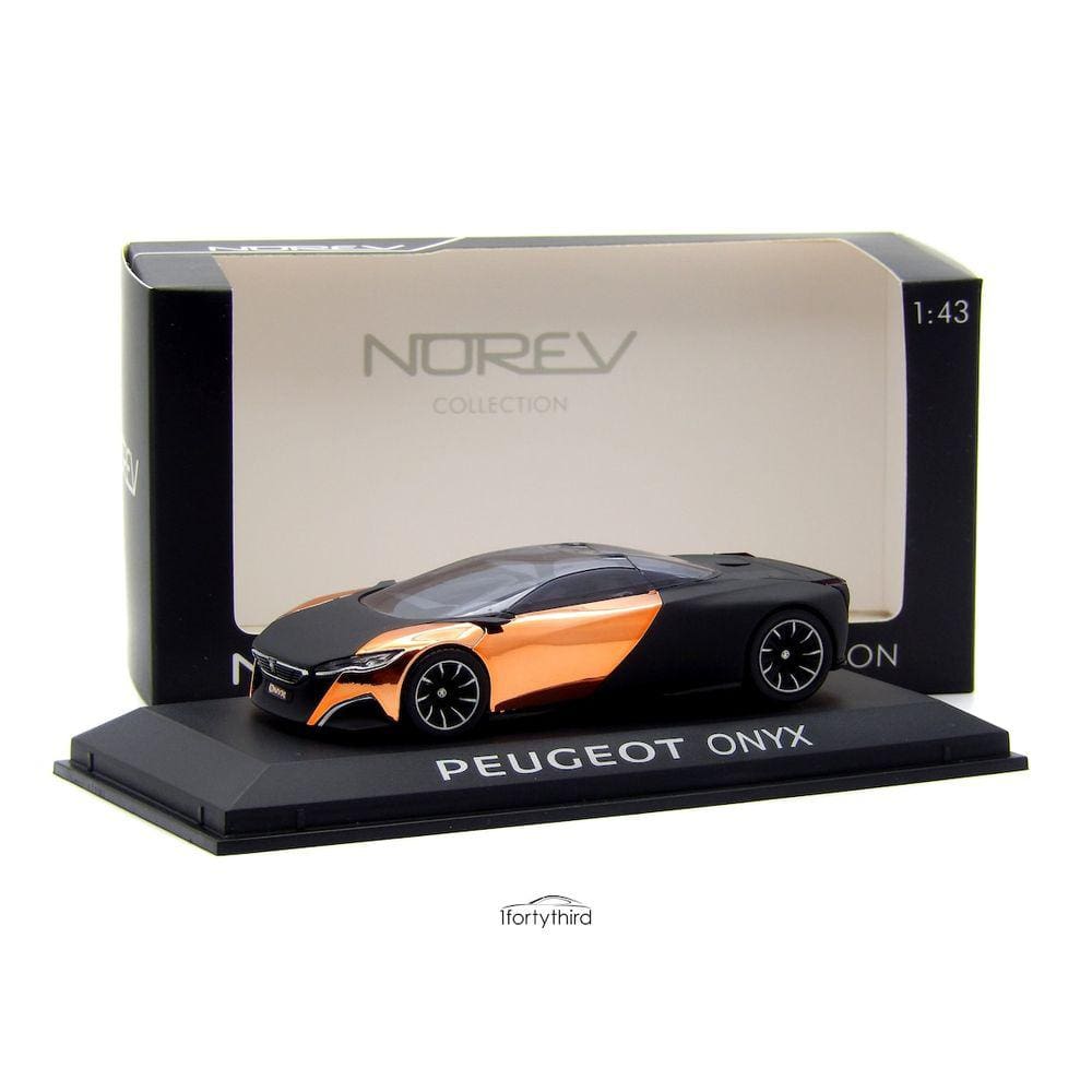 Miniatura Norev Peugeot Concept Car Onyx Metal 1/43
