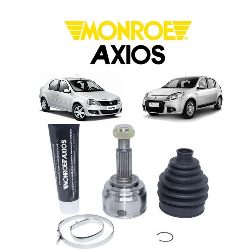 Junta Homocinética Dianteira Direita Fixa Axios 21x23 Renault Logan 2008 A 2012