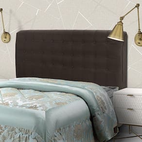 Cabeceira Casal New Plus 140cm Dama Chocolate