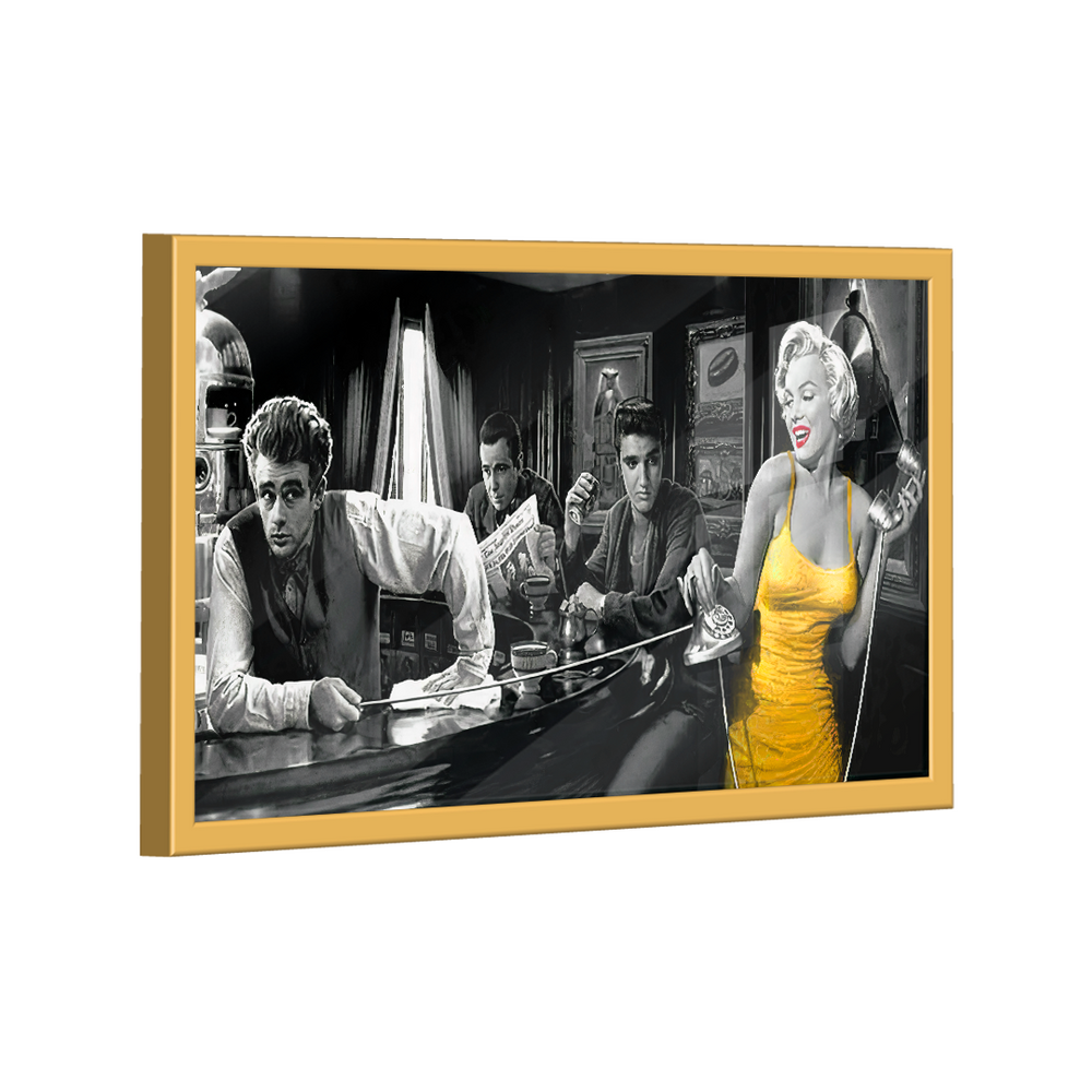 Quadro Marilyn Yellow Dress -- BR ARTES