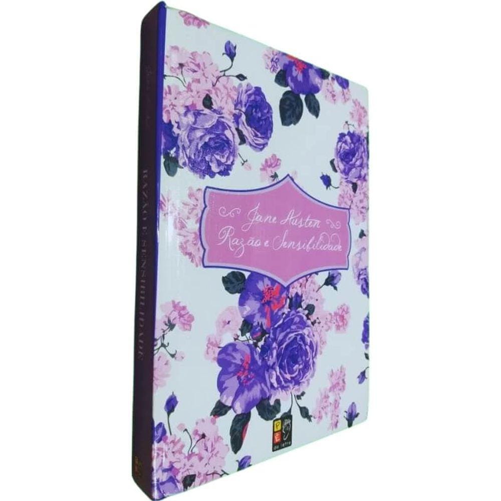 Livro Físico Razão e Sensibilidade Jane Austen Capa Dura Pé da Letra