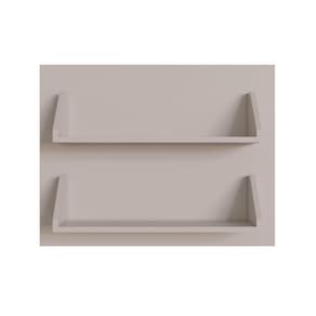 Painel Prateleira Dupla One Gralar Cinnamon