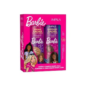 Kit Barbie Shampoo + Condicionador 250ml Cachos Impala