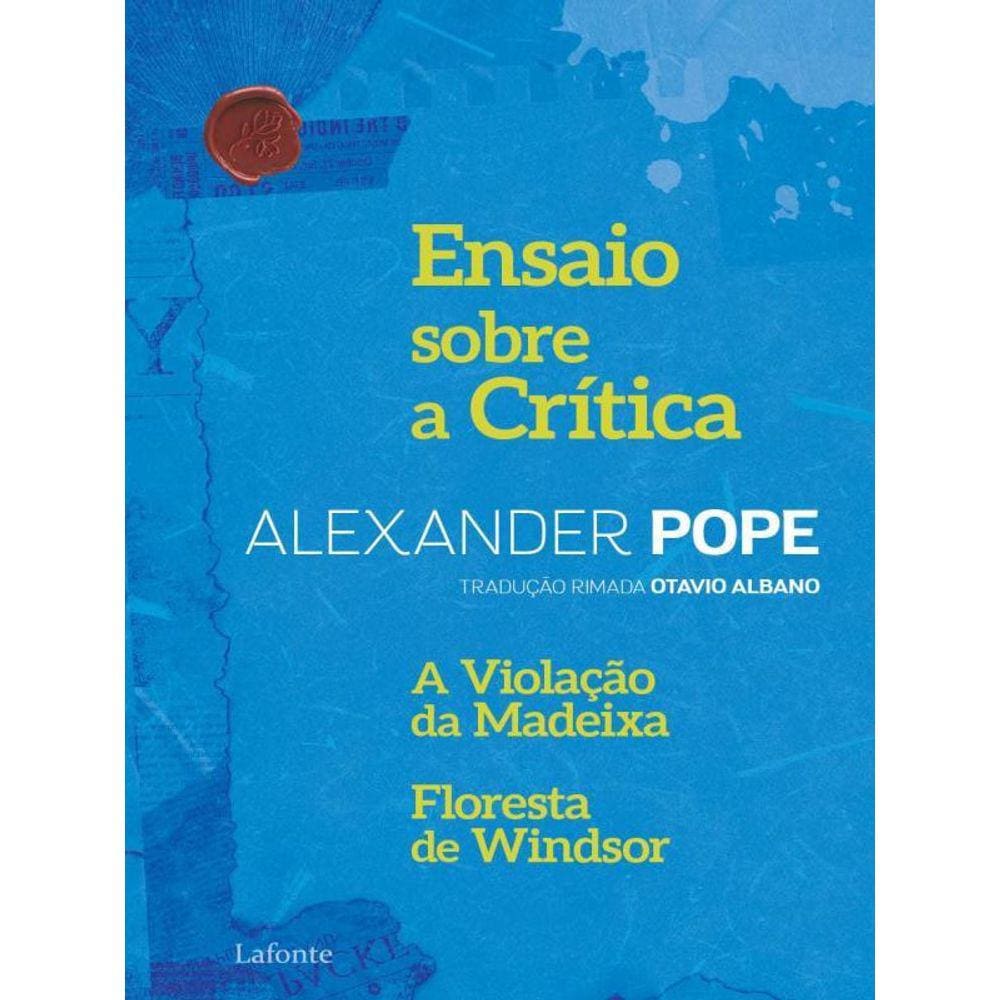 Ensaio Sobre A Crítica