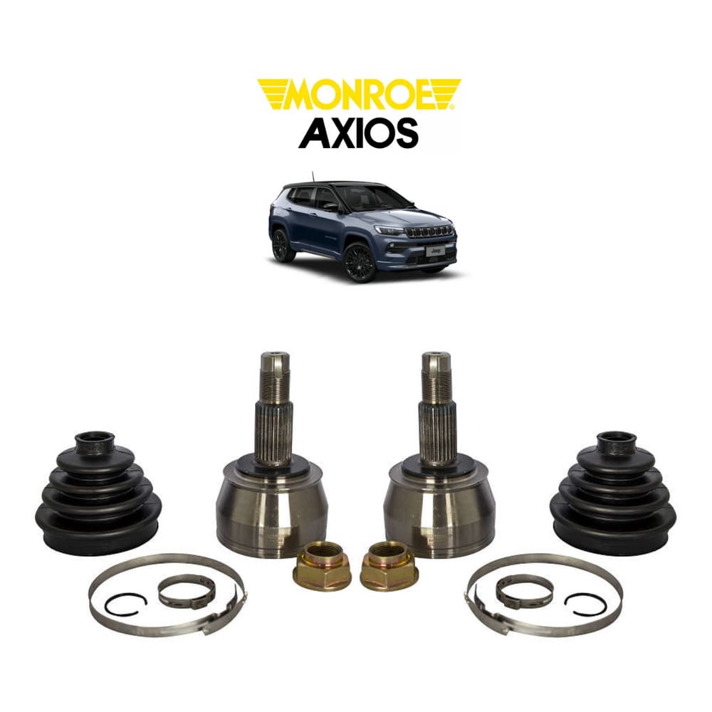 2 Junta Homocinetica Fixa Axios Jeep Compass 2.0 2016 A 2023 Dianteira