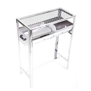Churrasqueira Inox Dobrável Portátil - Alta Durabilidade