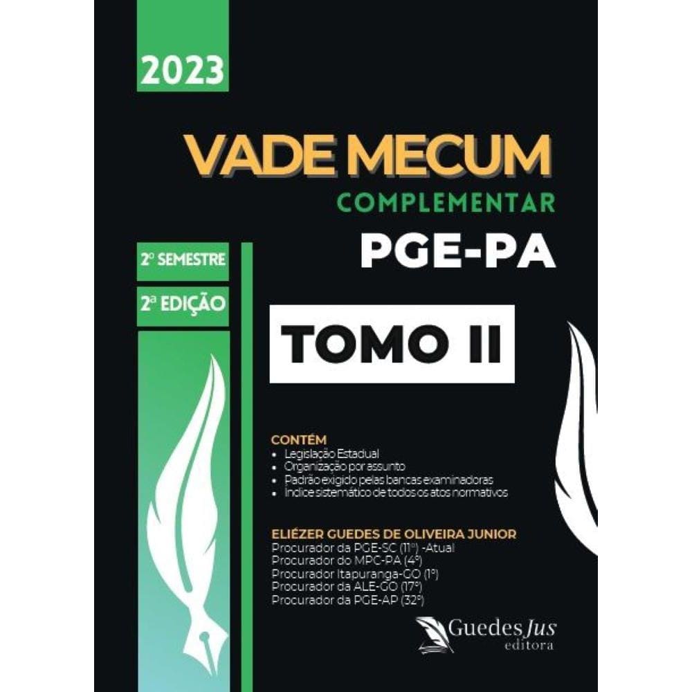 Vade Mecum PGE-PA - TOMO II